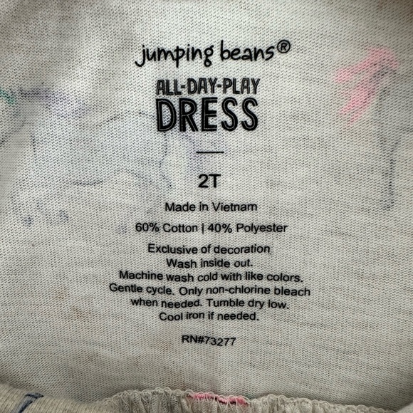 Unicorn Jumping Beans All-Day-Play Dress / 2T - Picture 2 of 3